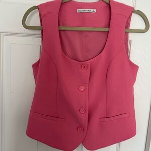 Abercrombie  Pink Women's Vest
